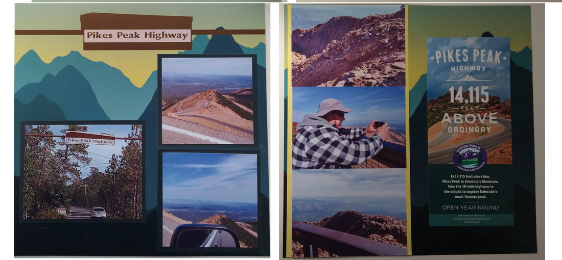 Pikes Peak Highway 2 Page Layout