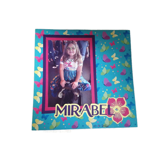 Encanto Mirabel Scrapbook Layout