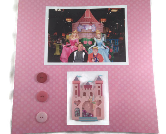 Downtown Disney Shopping Scrapbook Layout