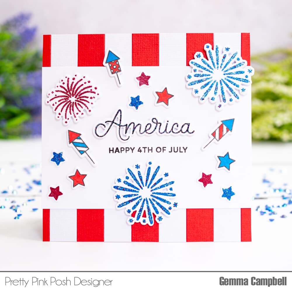 4th of July Dies - by Pretty Pink Posh