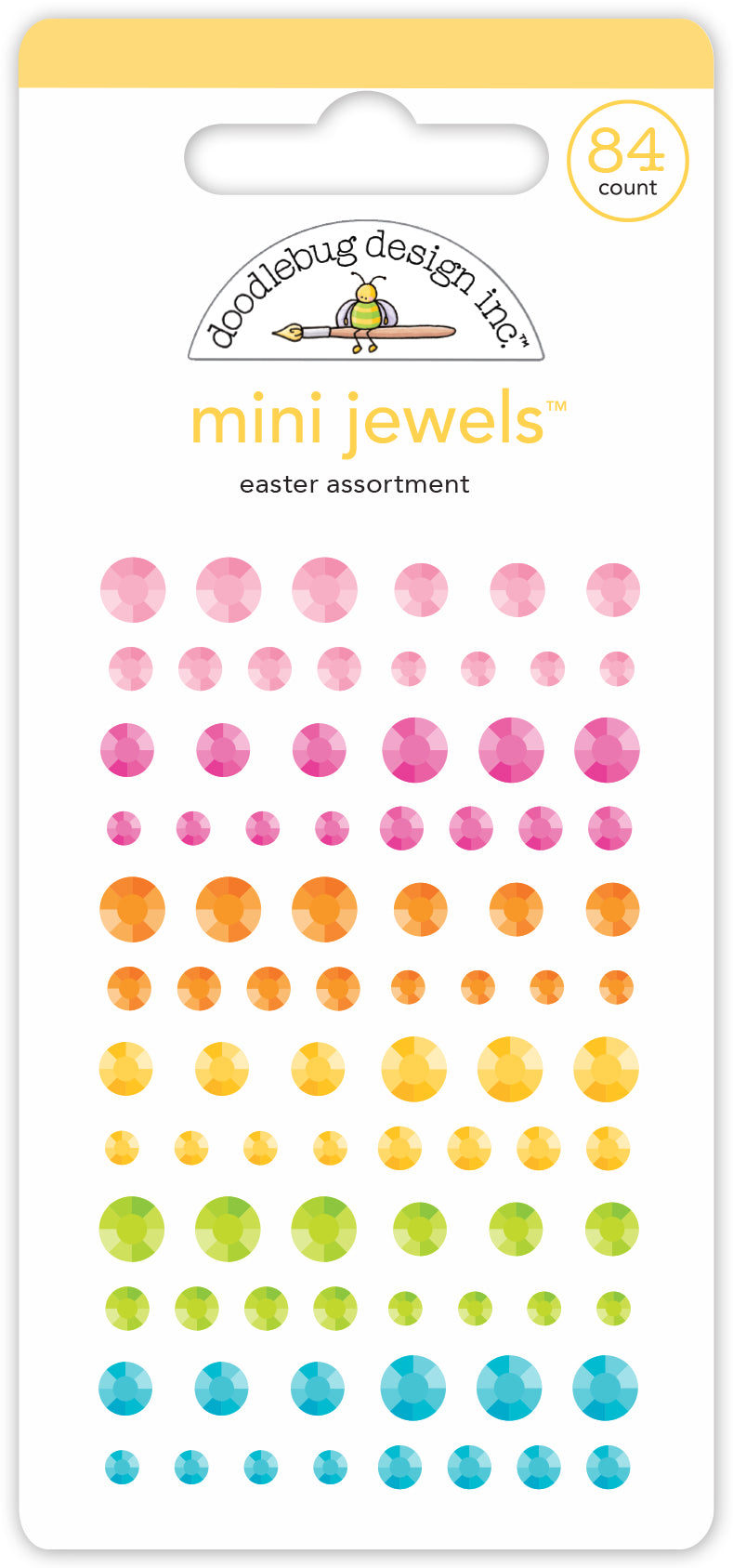 Doodlebug Easter Mini Jewel Stickers