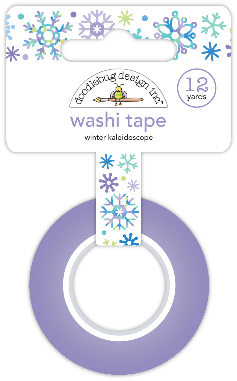 Winter Kaleidoscope Snowflake Snow Much Fun Washi Tape