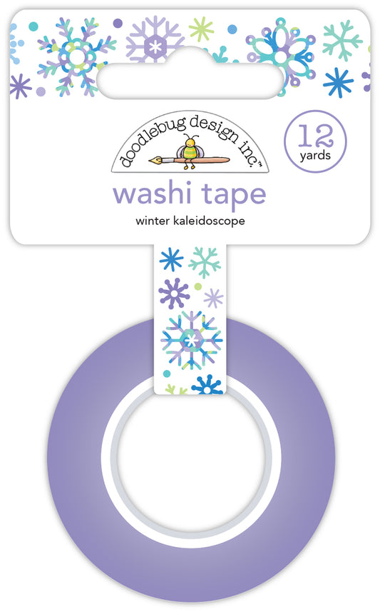 Winter Kaleidoscope Snowflake Snow Much Fun Washi Tape