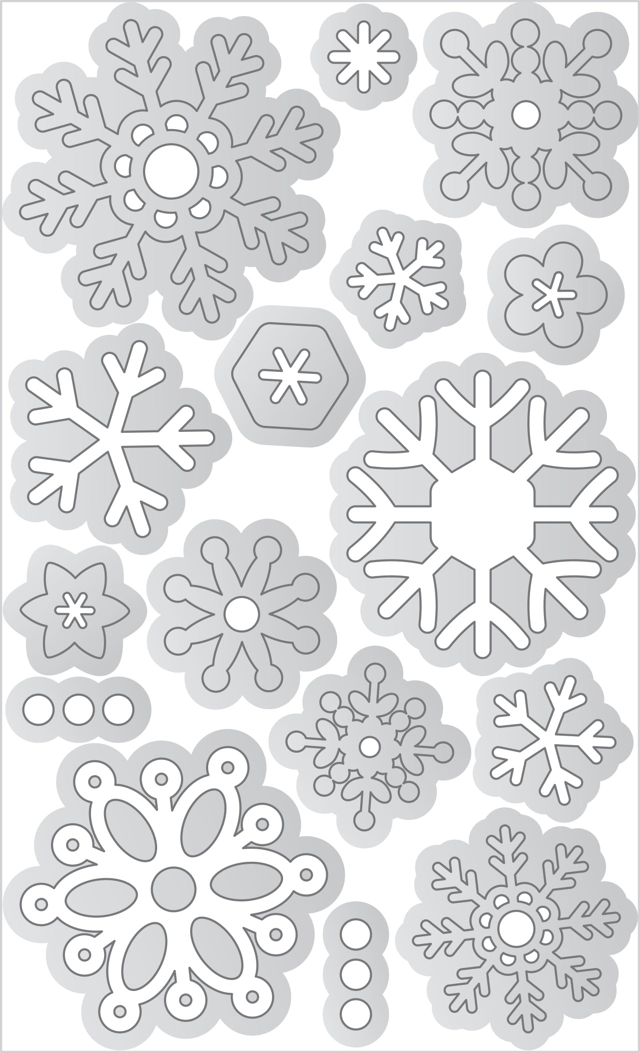 Frosty Flurry - Snow Much Fun Doodle Cuts Dies Set