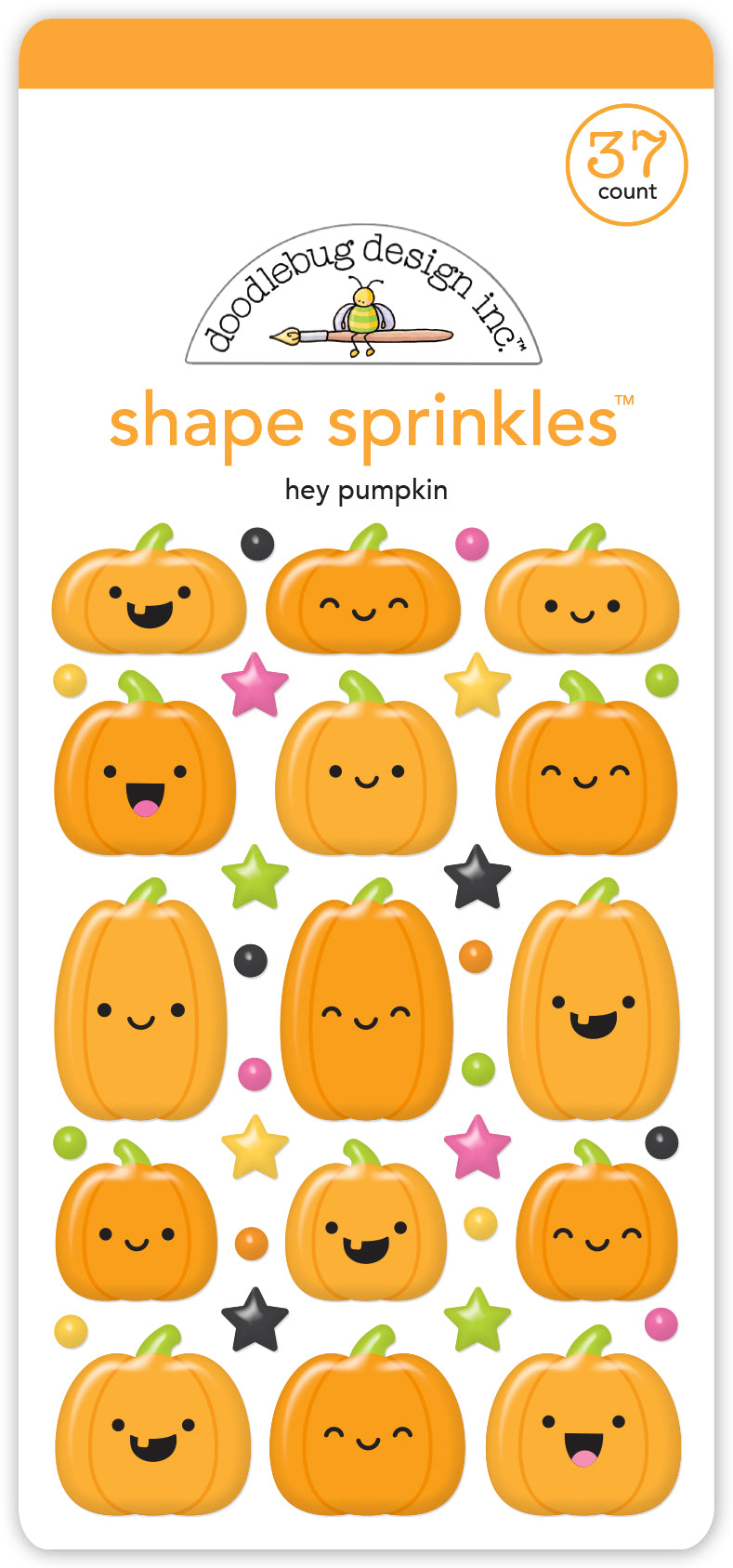 Doodlebug Designs Hey Pumpkins Sprinkle Stickers