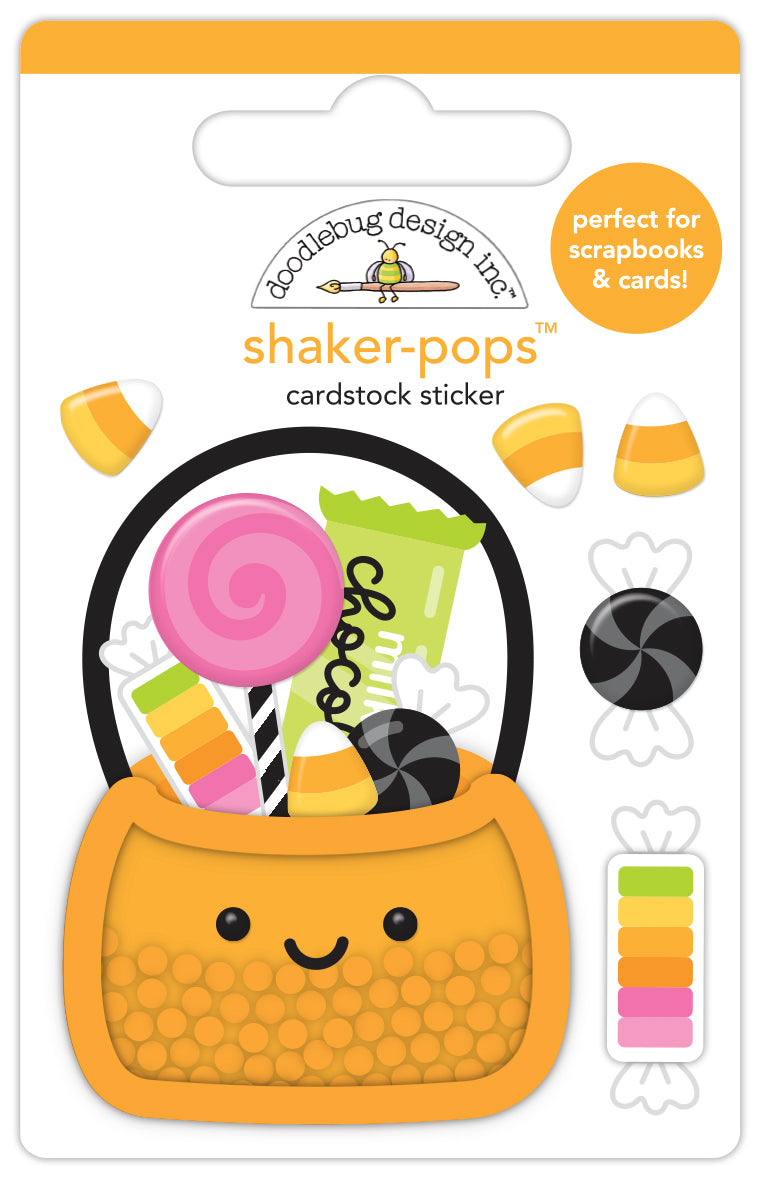 Doodlebug Trick or Treats Shaker Pops