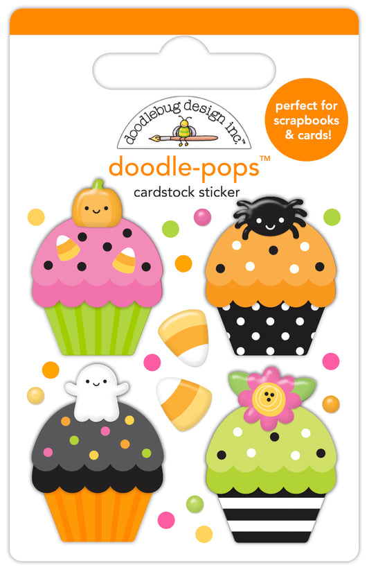 Hey Pumpkin cute Cakes doodle Pops Stickers