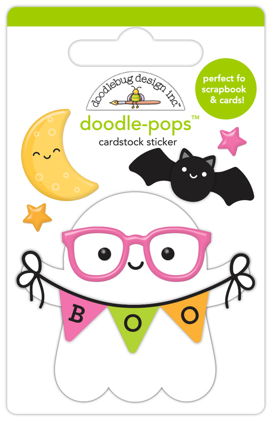 Doodlebug Hey Pumpkin Halloween Spirit Doodle Pop Stickers