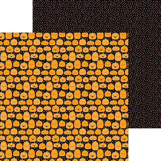 Doodlebug Jolly Jackolanterns Scrapbook Paper