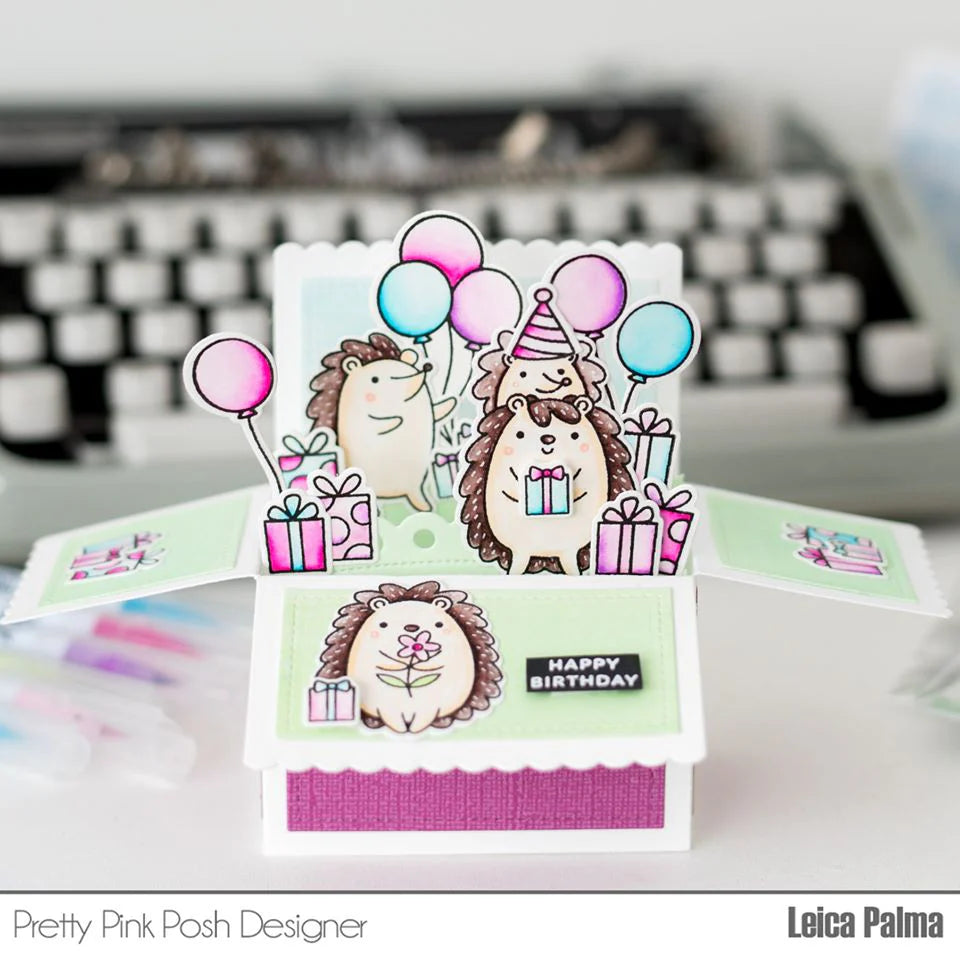 Hedgehog Friends Stamps - by Pretty Pink Posh