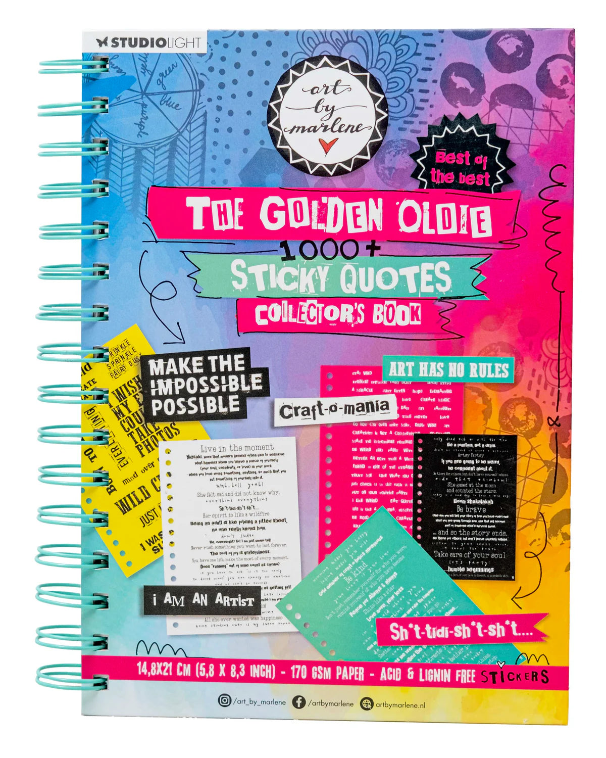 Sticky quotes The golden Oldies Collectors Book