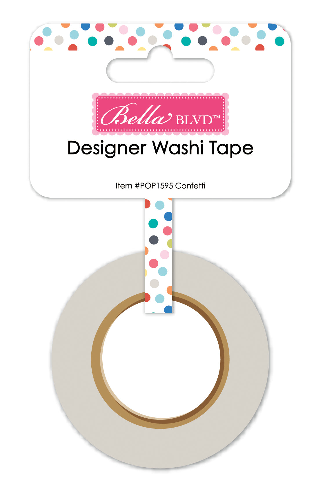 Birthday Bash Confetti Washi Tape Bella Blvd