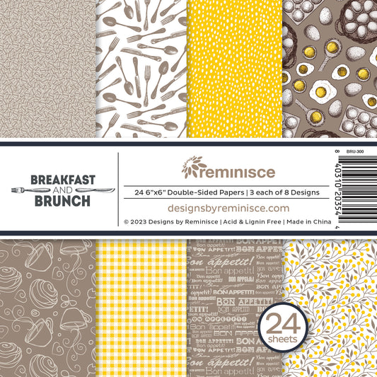 Breakfast Bunch 6x6 Scrapbook Paper Pad by Reminisce