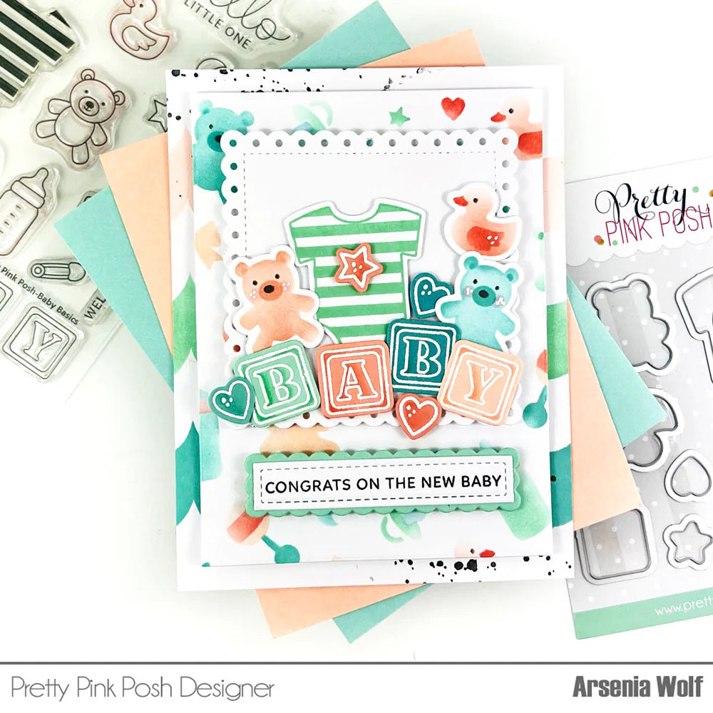 Occasions Sentiment Stamps Set by Pretty Pink Posh