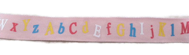 Baby Girl Alphabet Ribbon