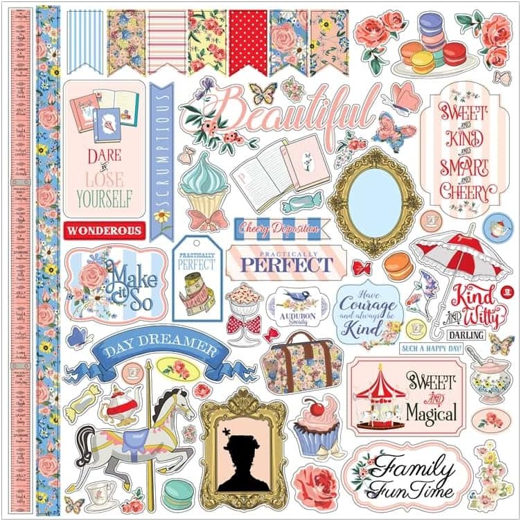 Carta Bella Practically Perfect Stickers