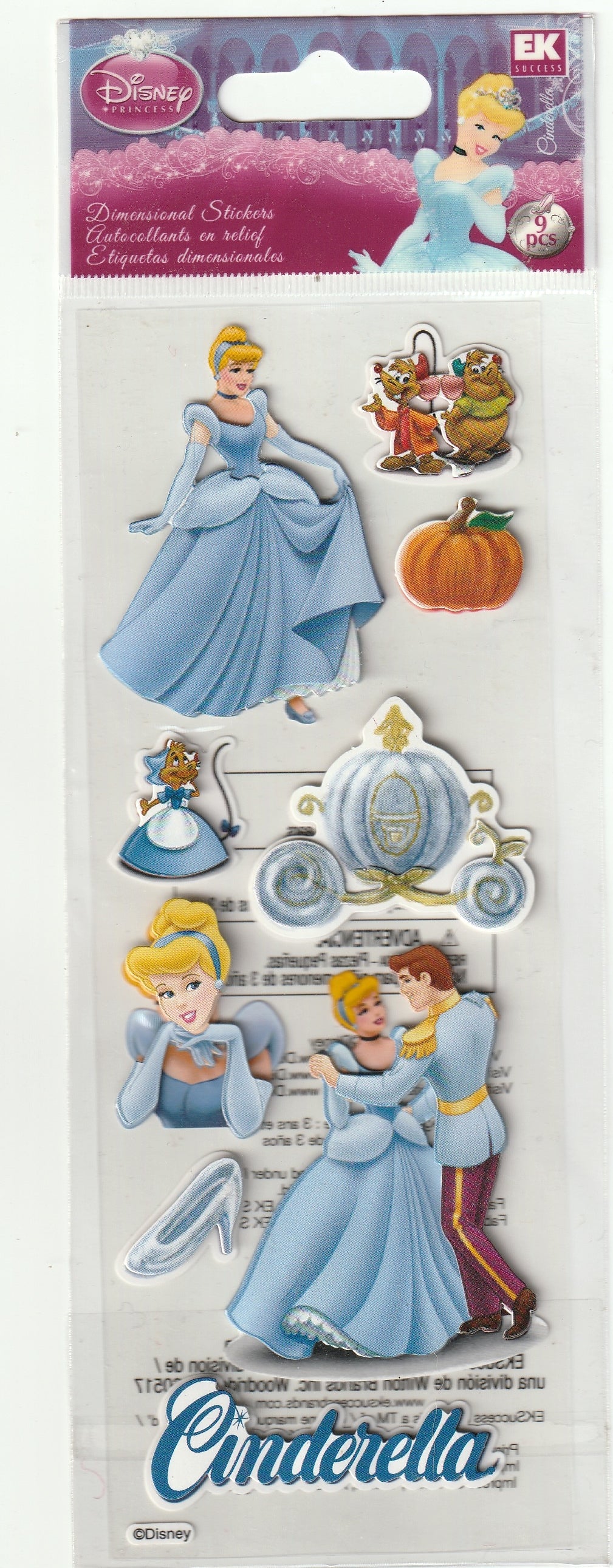 Cinderella 3d Stickers