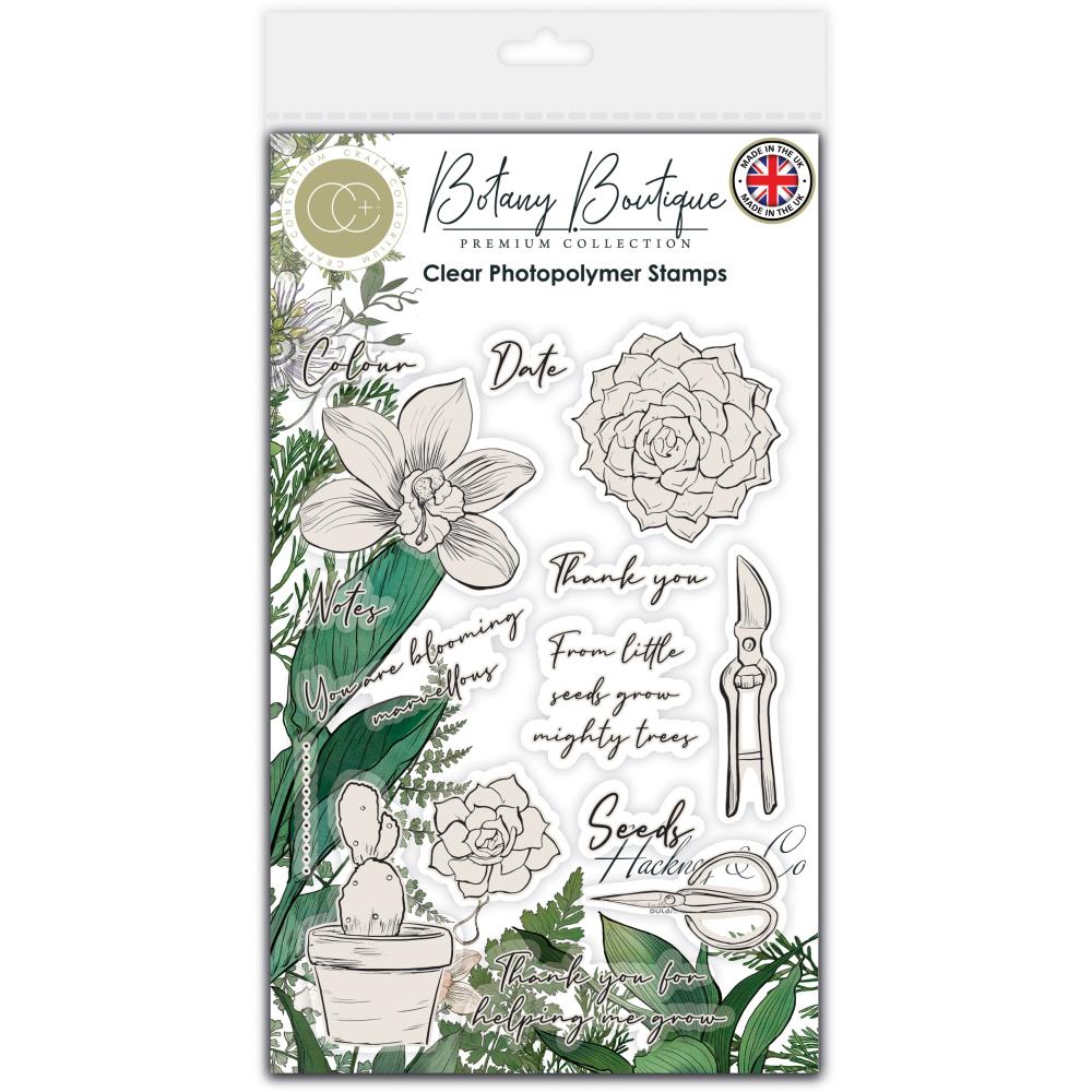 Botany Boutique Clear Stamp Set