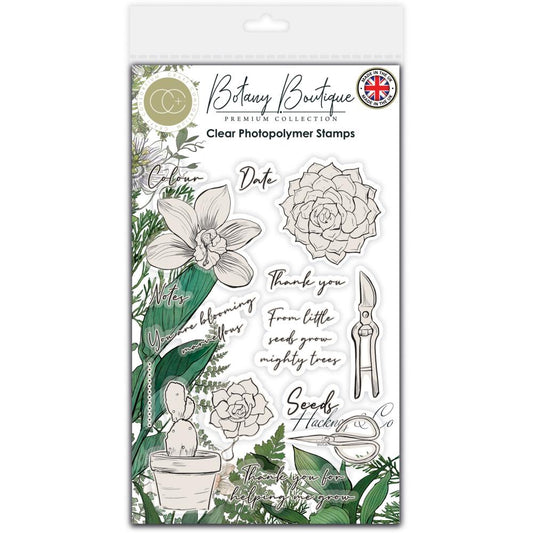 Botany Boutique Clear Stamp Set