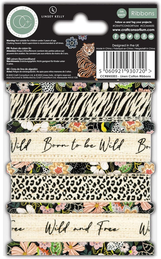 Craft Consortium Enchanted Jungle Ribbon