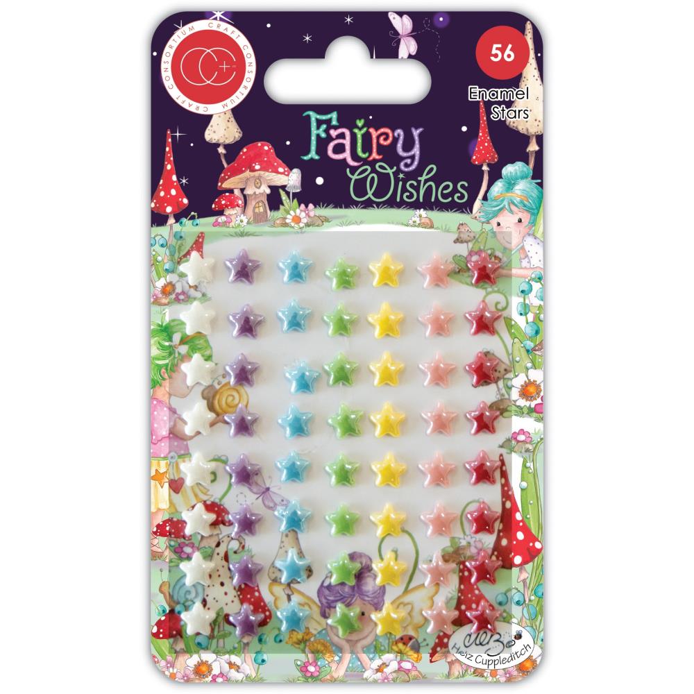 Fairy Wishes Enamel Star Shapes