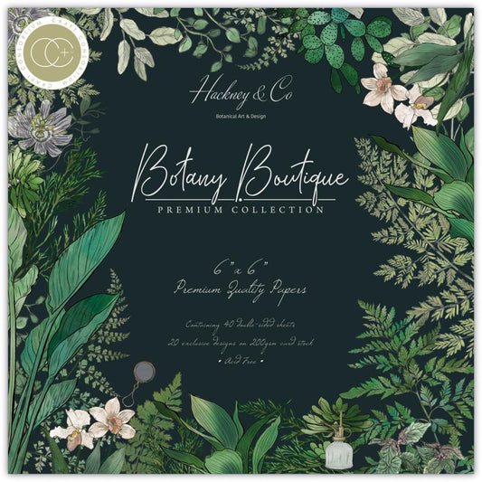 Botany Boutique 6x6 Paper Pack -  40 Sheets