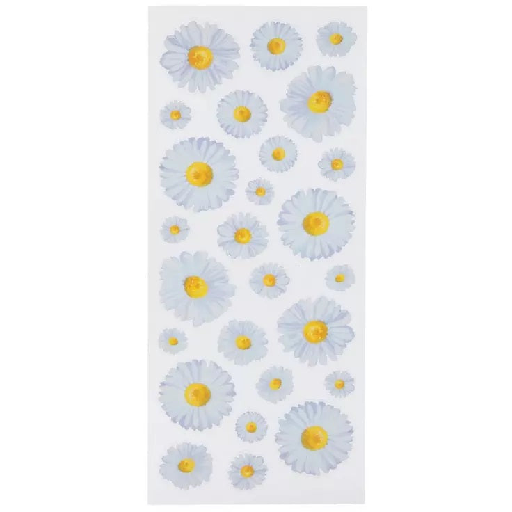 Daisy Flower Stickers