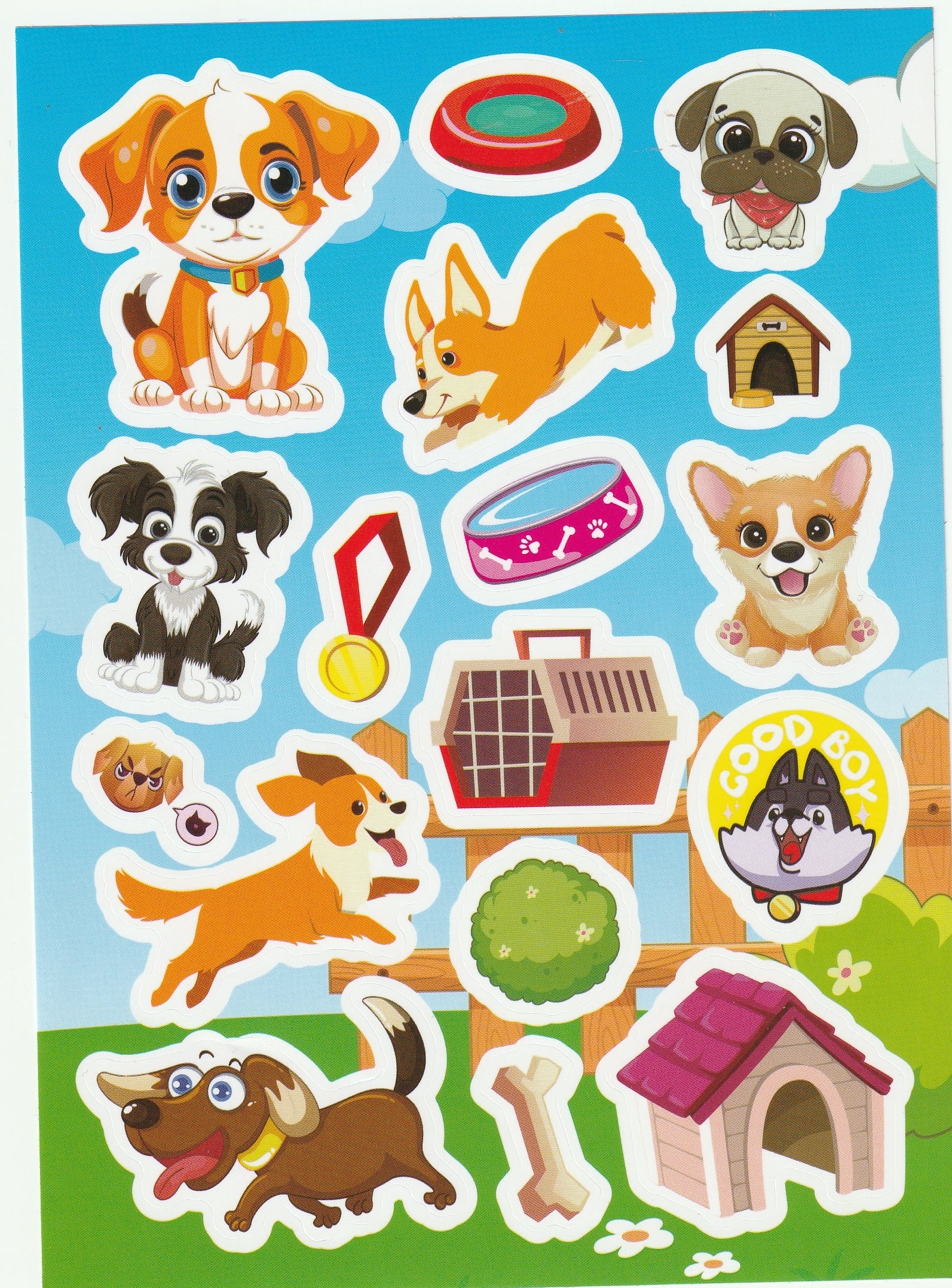 Dog House Stickers