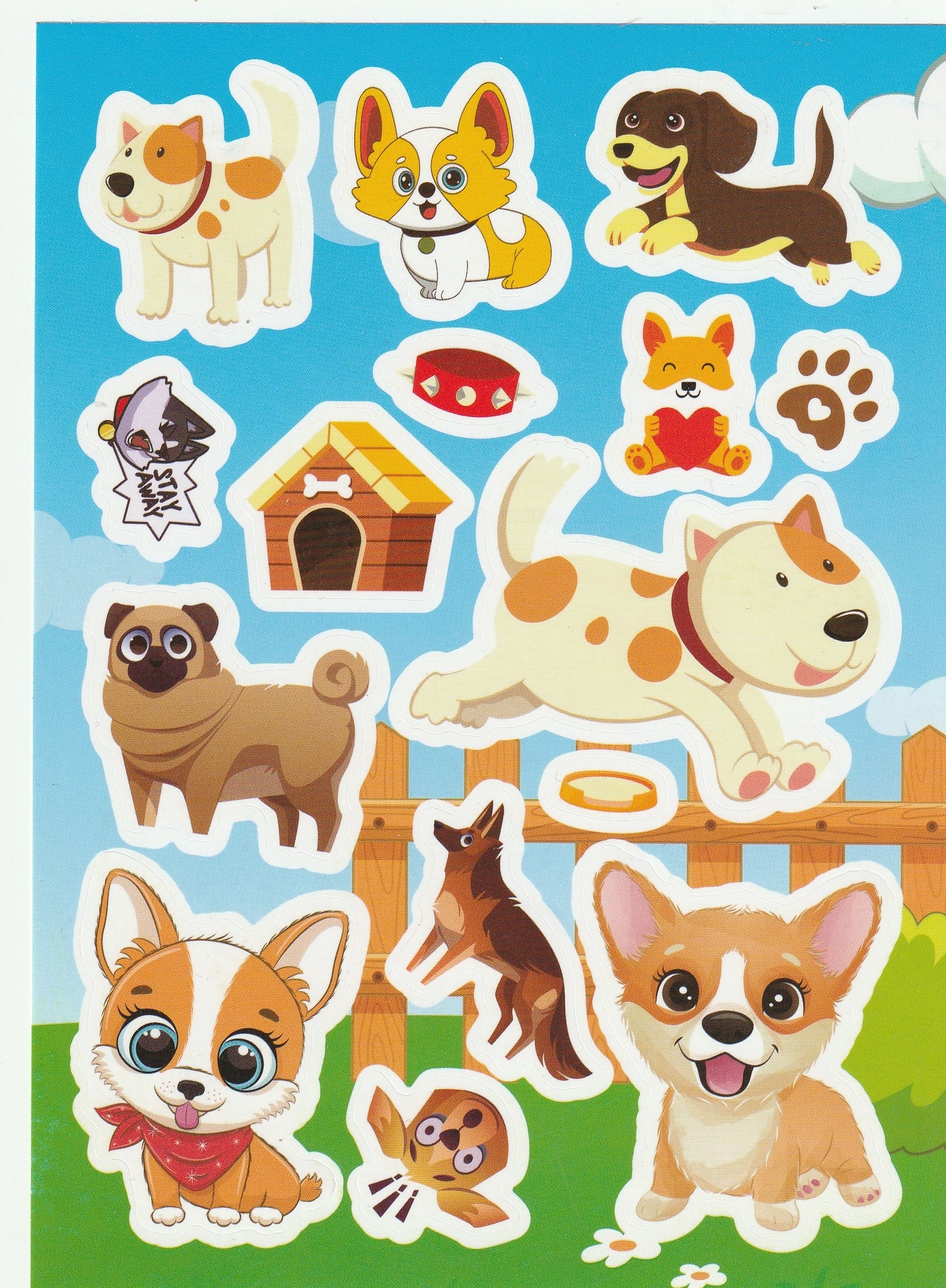 Dog House Stickers - Style #3