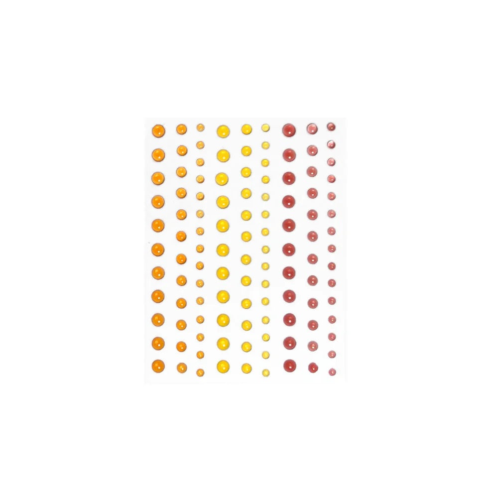 Translucent Sunset Hero Hues Enamel Dots