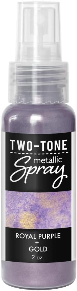 Hero Arts Two Tone Metallic Spray Purple and Gold