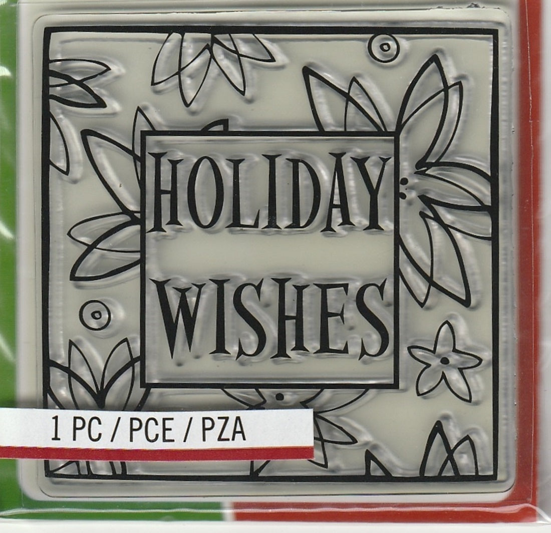 Holiday Wishes Clear Stamp Set