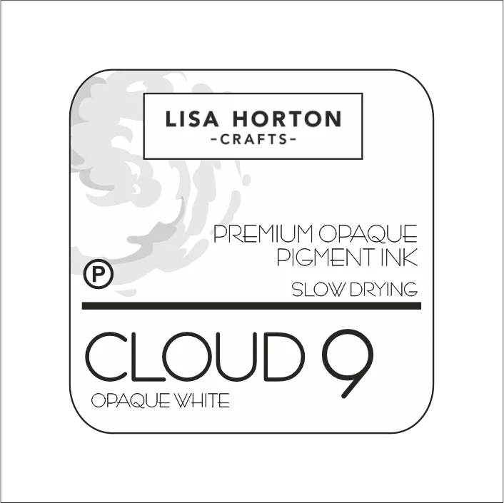 Opaque White Premium Opaque Pigment Ink Pad by Lisa Horton