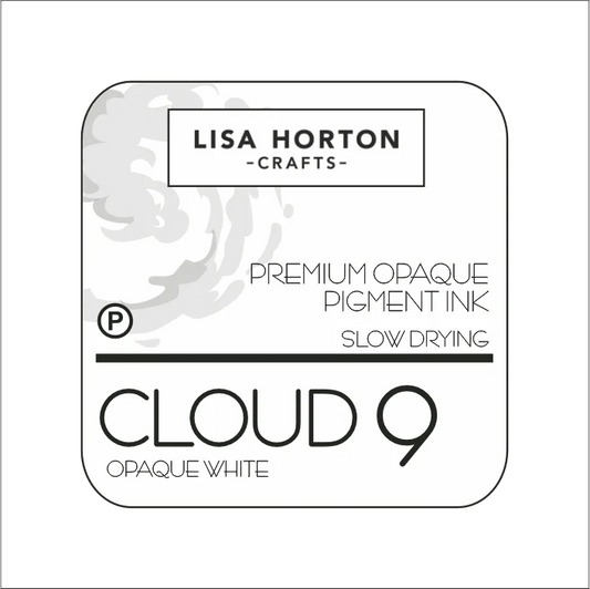 Opaque White Premium Opaque Pigment Ink Pad by Lisa Horton