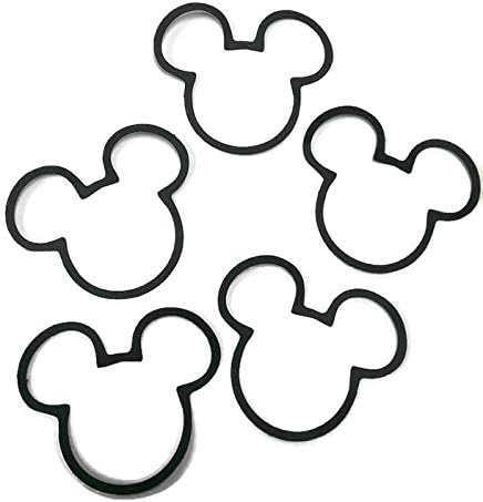 Cartoon Mouse Head Die Cuts Outline Shape