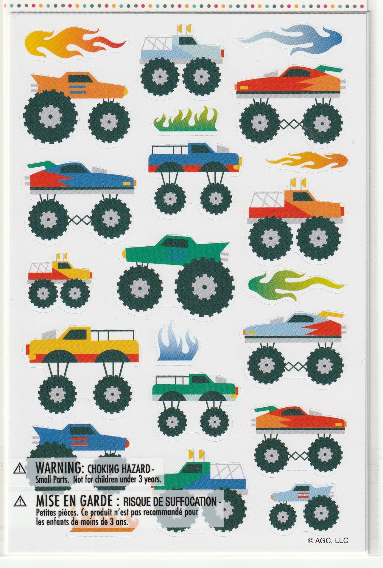 Monster Truck Stickers