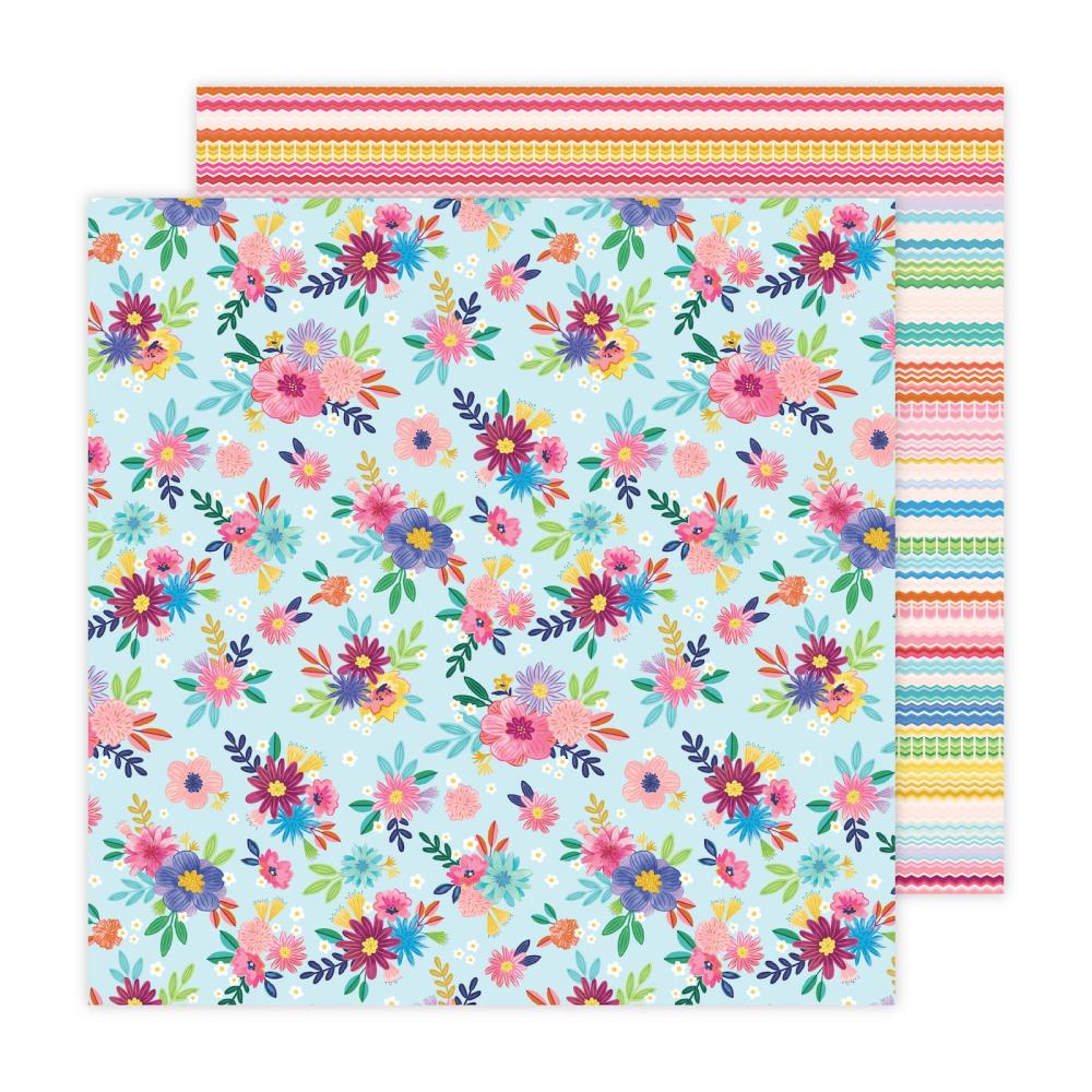 Blooming Wild 7 Scrapbook Paper by Paige Evans