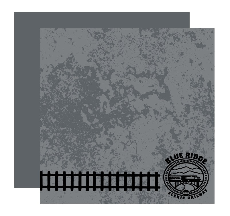 Blue Ridge Scenic Train - 12X12 Scrapbook Papers