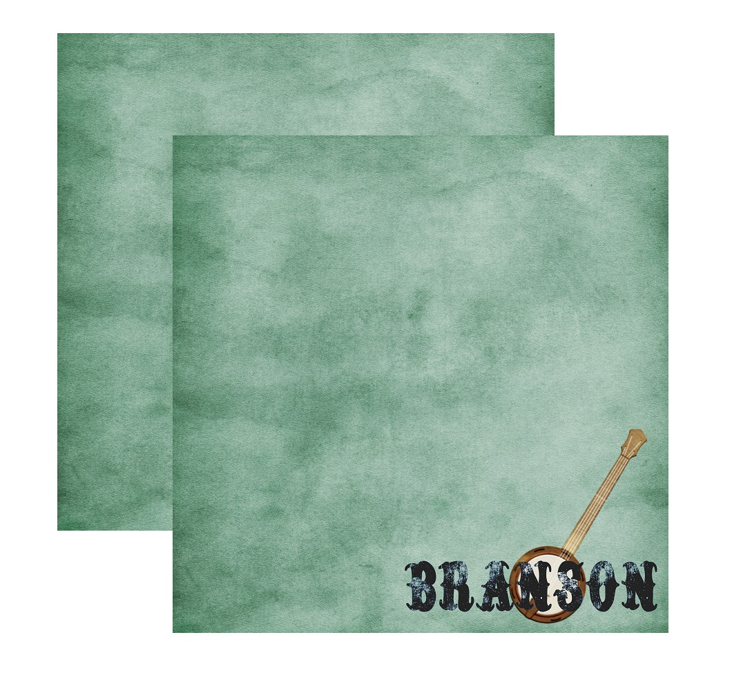 Branson Missouri Scrapbook Paper