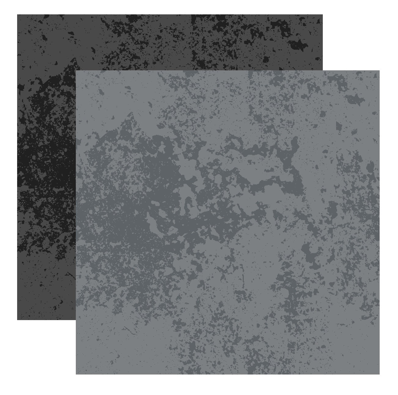 Black and Gray Grunge Scrapbook Paper