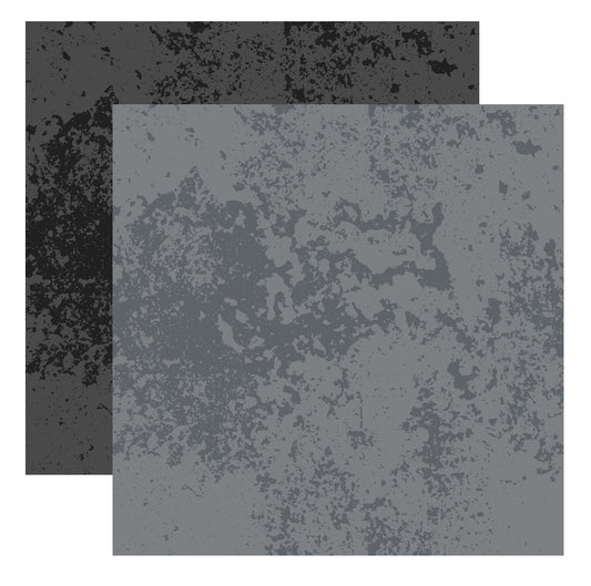 Black and Gray Grunge Scrapbook Paper