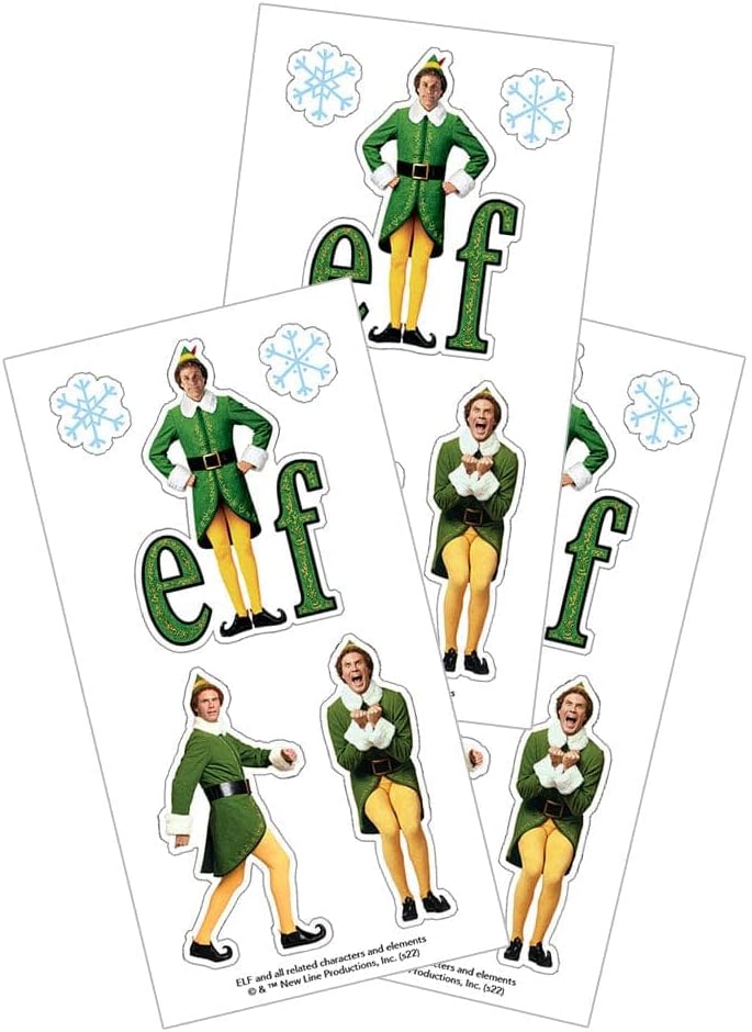 Elf Movie Stickers