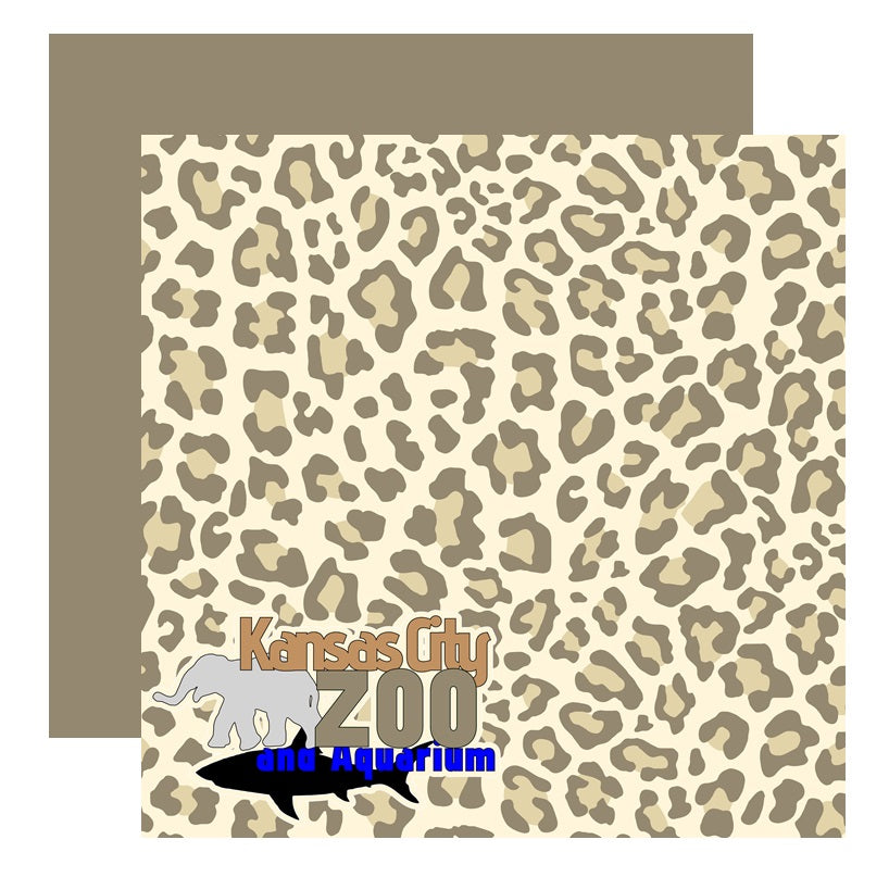 Kansas City Zoo and Aquarium Scrapbook paper