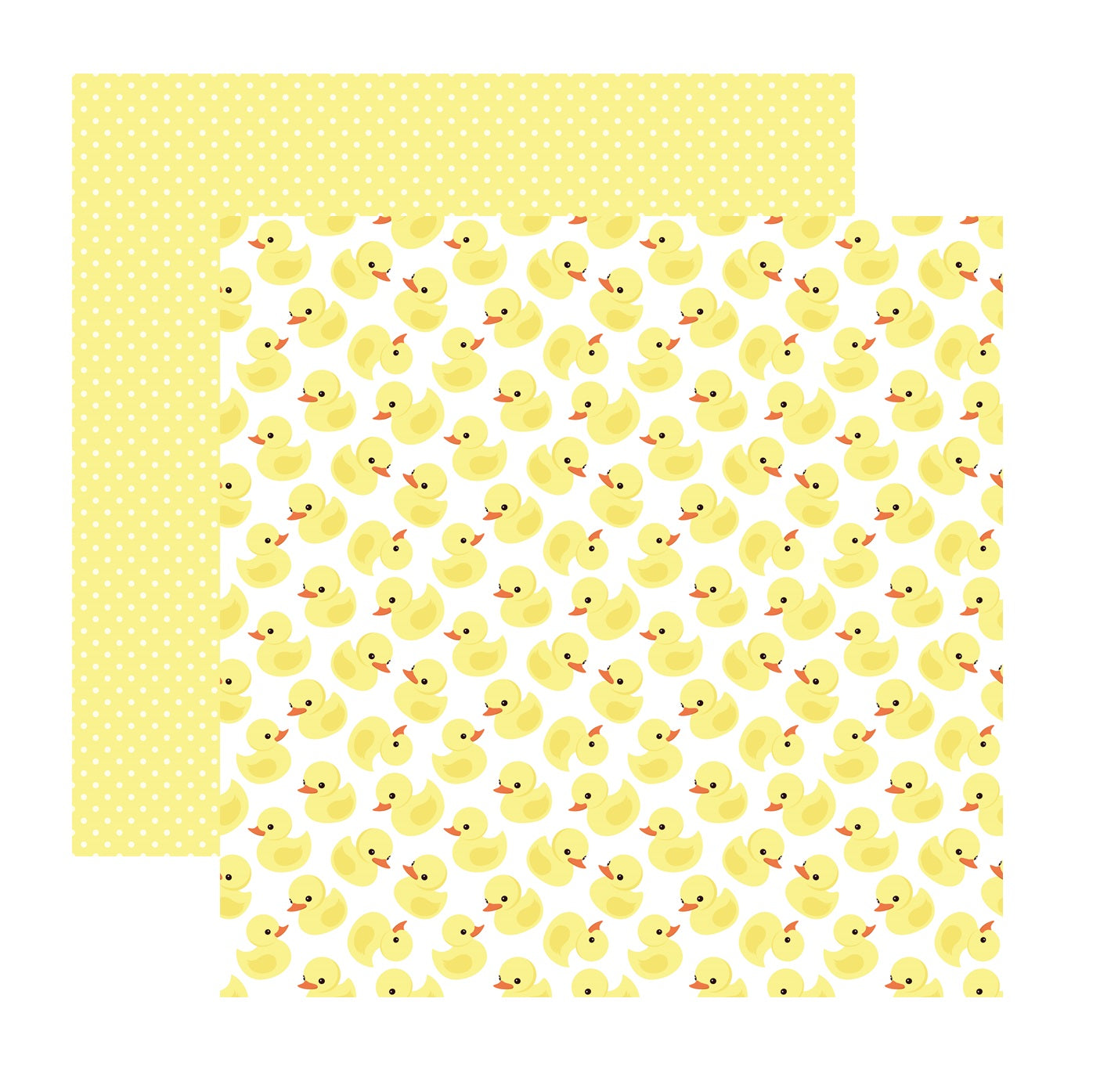 Rubber Ducks - Rubber Duck 12x12 Scrapbook Paper