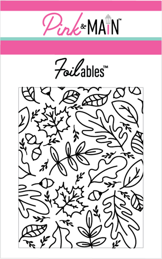 Foilables - Autumn Leaves - 8 Sheets