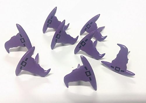 Halloween Purple Witch Hat Brads paper Fasteners