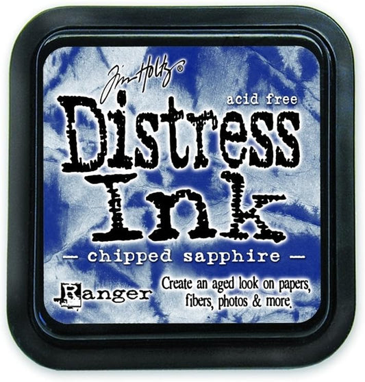 Chipped Sapphire Distress Ink Pad by Ranger