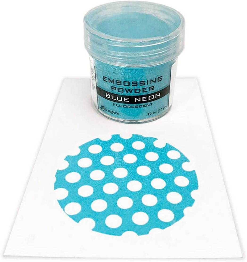 Blue Neon Embossing Powder by Ranger