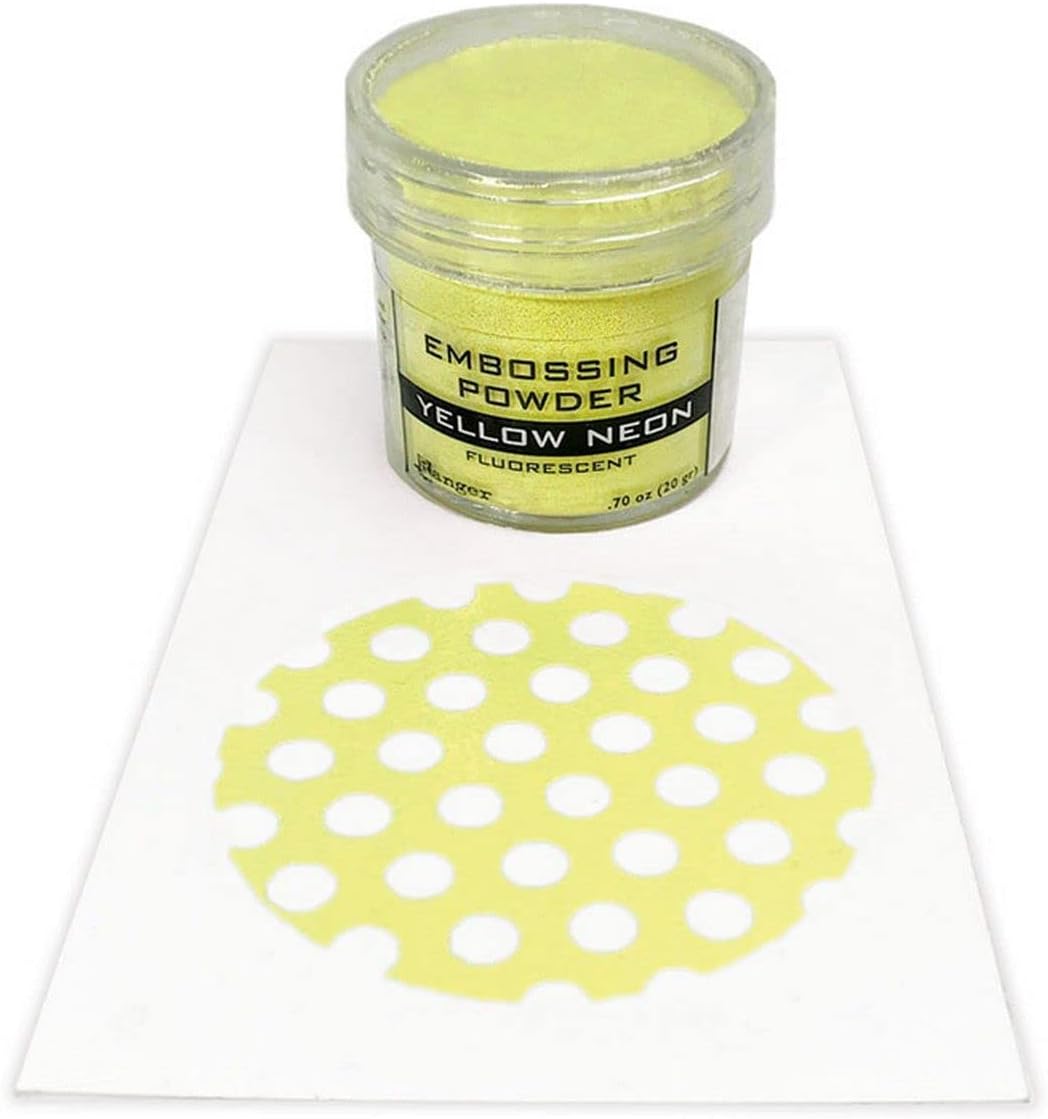 Neon Yellow Embossing Powder by Ranger