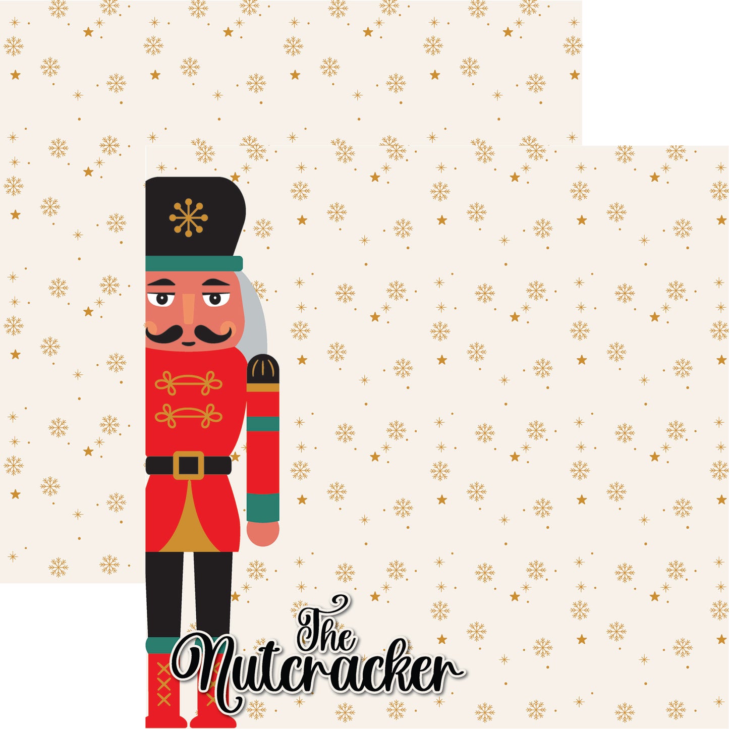 Reminisce The Nutcracker Scrapbook Paper